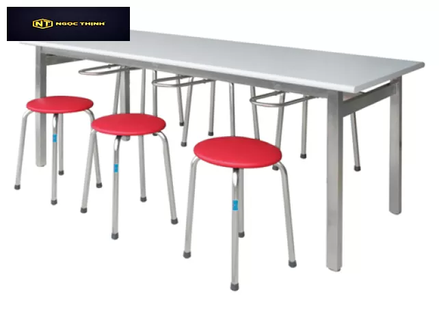 Bàn ăn inox Hòa Phát BA01-16